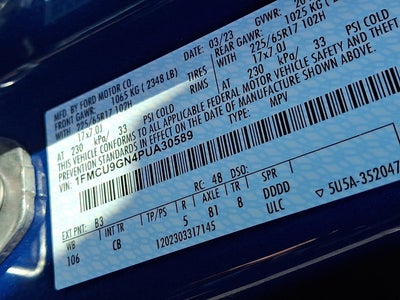 2023 Ford Escape Active