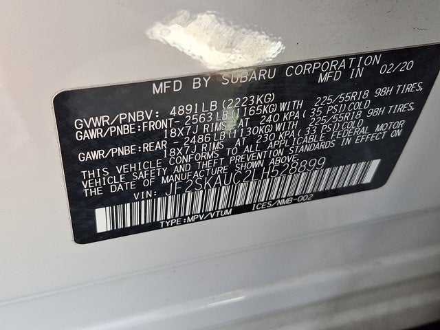 2020 Subaru Forester Limited